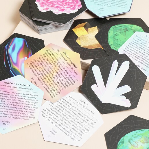 Mystic Mondays: The Crystal Grid Deck cards