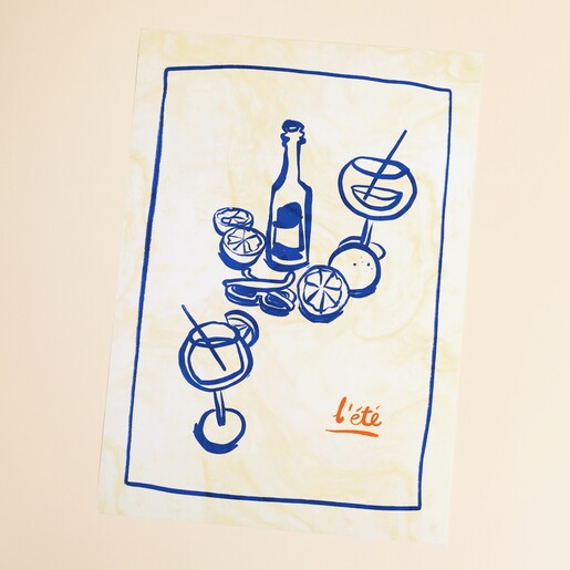 SimplyExtraJordanary Lété Summer Unframed A4 Print SimplyExtraJordanary Lété Summer Unframed A4 Print