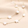 Shooting Stars Layered Charm Necklace in Gold