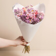 Raspberry Ripple Dried Flower Bouquet