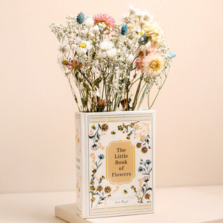 Dried Flower Posy Book Vase Insert