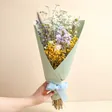 Wrapped Country Meadow Dried Flower Bouquet