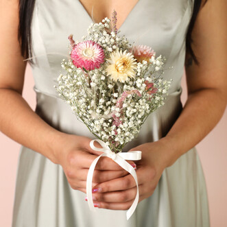 Florence Bridesmaid Dried Flower Posy