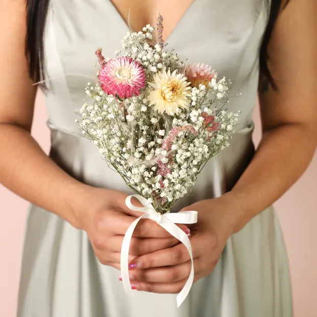 Florence Bridesmaid Dried Flower Posy Florence Bridesmaid Dried Flower Posy