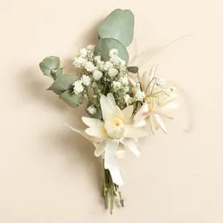 Florence Dried Flower Buttonhole