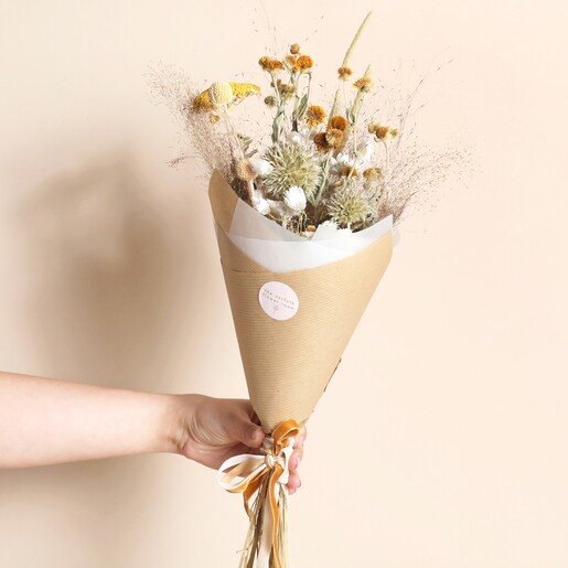 Honey Meadow Dried Flowers Bouquet