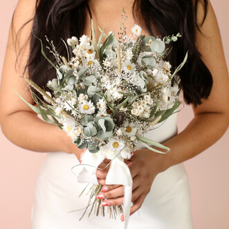 Mabel Dried Flower Bridal Wedding Bouquet
