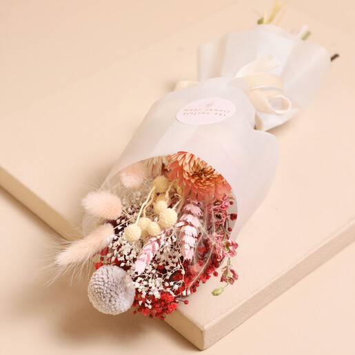 Valentine's Bunch Dried Flower Posy