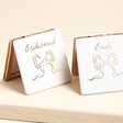 Bridesmaid Bow Wedding Compact Mirror