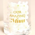 Close Up of 200ml Floral Amazing Mum House Gin 