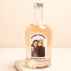 Personalised Message and Photo Gin
