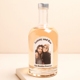 Personalised Message and Photo Gin