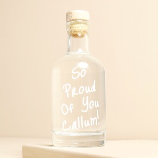 Personalised Name So Proud of You Gin