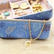 Swirl Shell Pendant Necklace in Gold