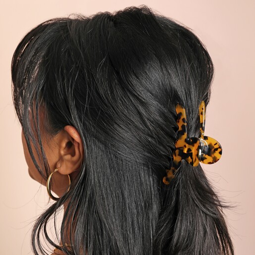 Long Tortoiseshell Hair Claw