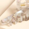 White Tortoiseshell Hair Claw
