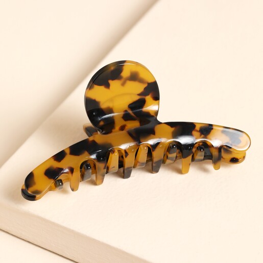 Long Tortoiseshell Hair Claw