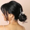 White Tortoiseshell Hair Claw