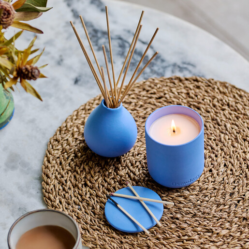 lifestyle shot of Amalfi Lemon candle