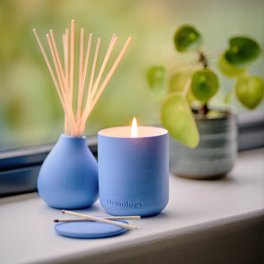 shot of Amalfi Lemon candle