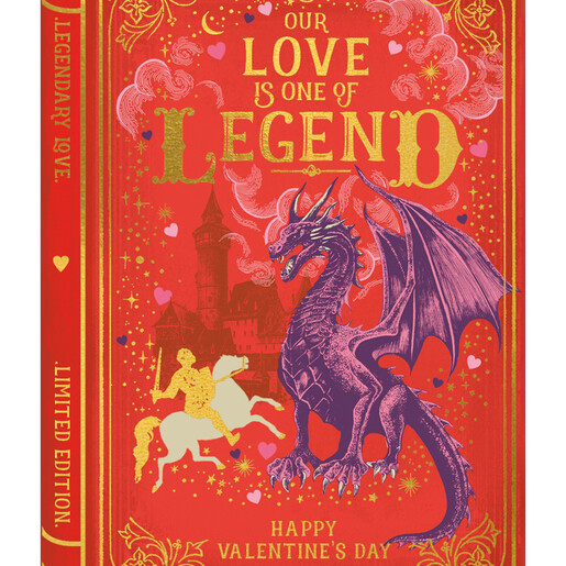The Art File Love of Legend Valentine's Day Card