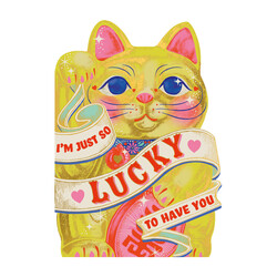 The Art File So Lucky To Have You Valentine's Day Card