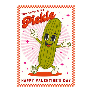 The Art File You Tickle My Pickle Card