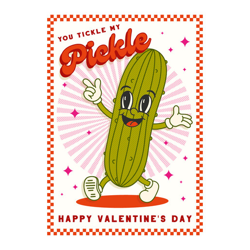 The Art File You Tickle My Pickle Card