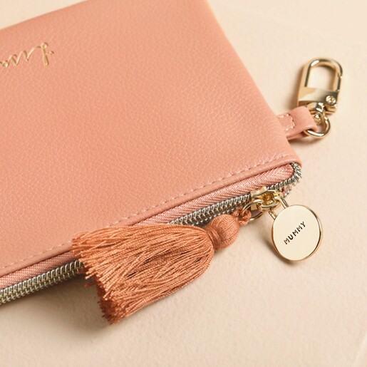 vegan leather personalised purse