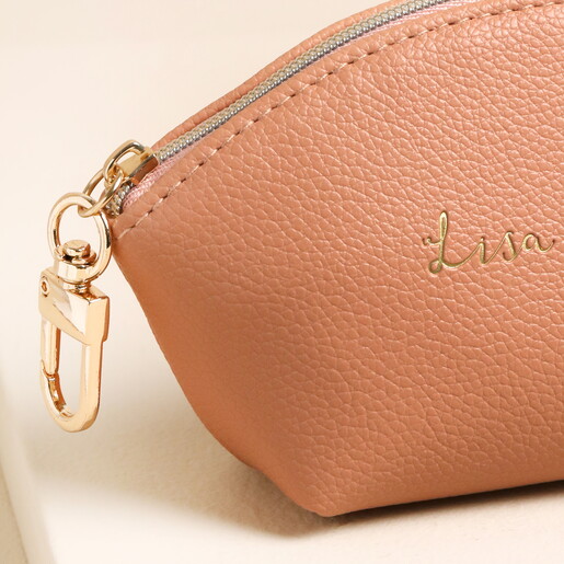 close up of zip clasp