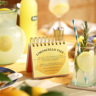 Cocktail Recipe Desktop Flip Chart
