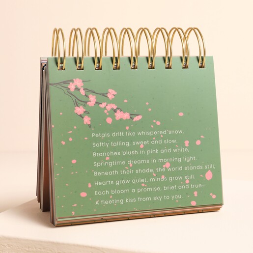 Sweet Spring Poem from Inside Poetry Flip Chart