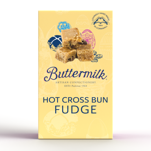 Buttermilk Hot Cross Bun Fudge
