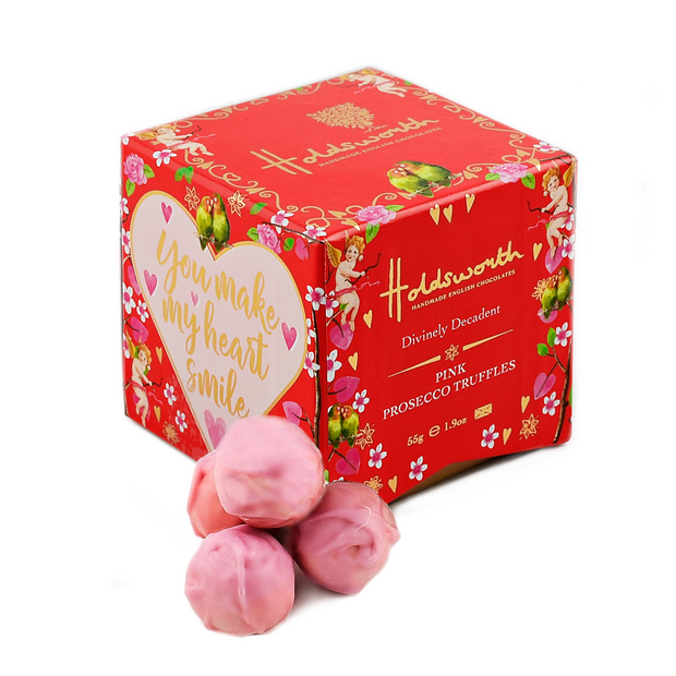 Holdsworth Petit Pink Prosecco Truffles