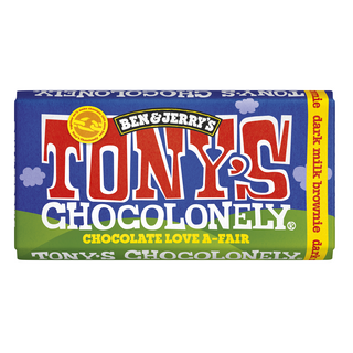 Tony's Chocolonely Ben & Jerry's Dark Milk Brownie Bar