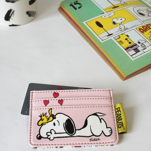 House of Disaster Peanuts 'Love' Card Holder
