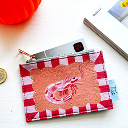 House of Disaster Tide Prawn Zip Purse