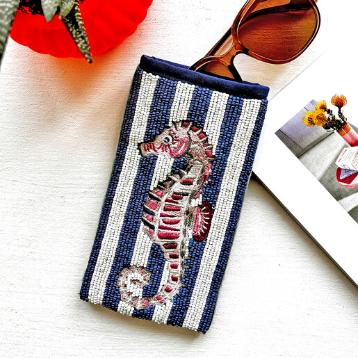 case with sunglasses