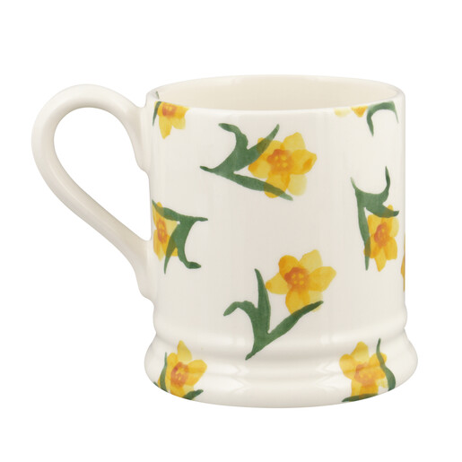 The Daffodil Print on the Back of the Ceramic Mummy Mug from Emma Bridgewater
