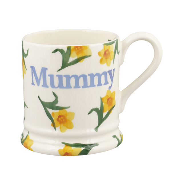 Emma Bridgewater Windblown Daffodils Mummy 1/2 Pint Mug