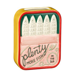 Edelman Pink Sardines Tin Vase