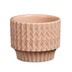 Edelman Large Pink Lauria Planter