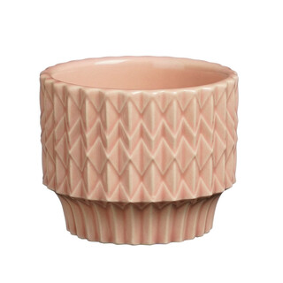Edelman Large Pink Lauria Planter