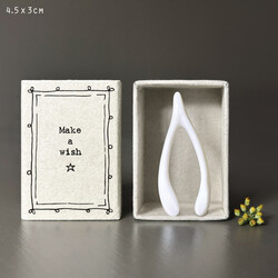 East of India Matchbox Wishbone Token