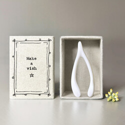 East of India Matchbox Wishbone Token