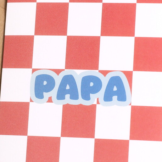 close up of checkerboard design