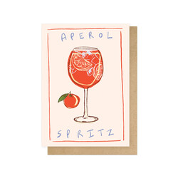 East End Prints Aperol Spritz Greetings Card