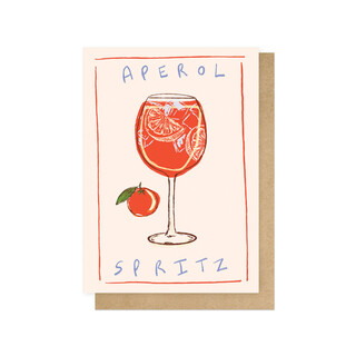 East End Prints Aperol Spritz Greetings Card