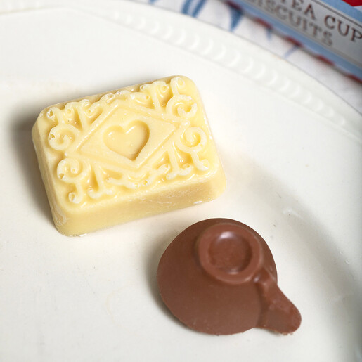 The Chocolate Gift Company Chocolate Tea and Biscuits Box