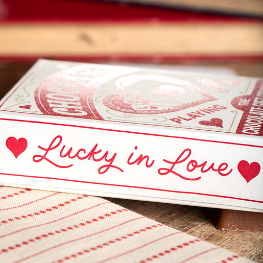 The Chocolate Gift Company Lucky in Love Chocolate Playing Cards